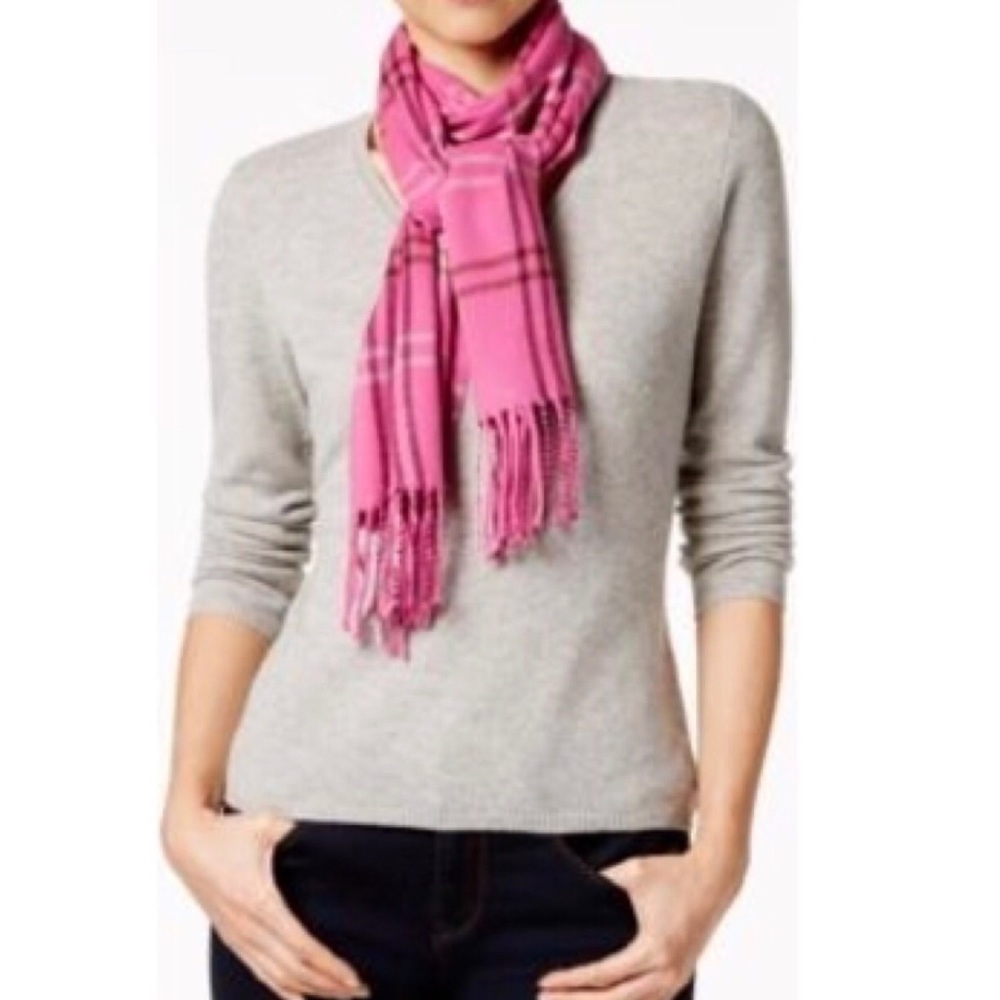 NWT Cejon Woven Grid Scarf